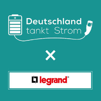 Legrand Premiumpartner Deutschland tankt Strom